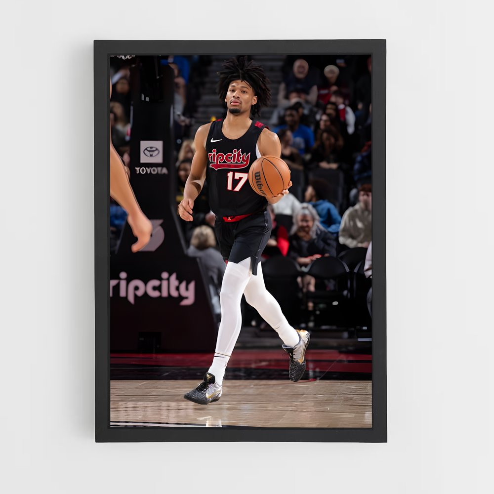Poster Maître du Dribble – affiche Basketball (vue 2)